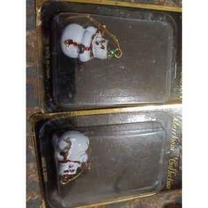 2 Heirloom Collection Snowman Mini